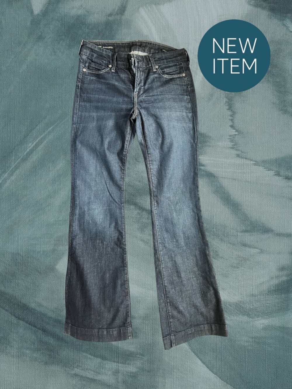 Citizens Of Humanity dark indigo denim jeans